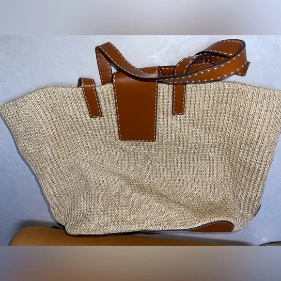 GUC STAUD Mercato Raffia Tote - Picture 5 of 12
